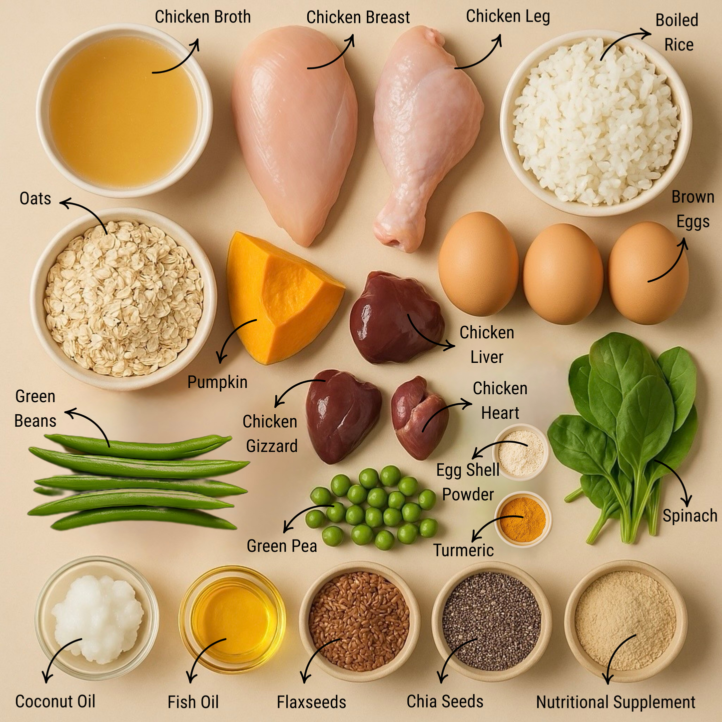 Chicken & Rice with Garden Vegetables