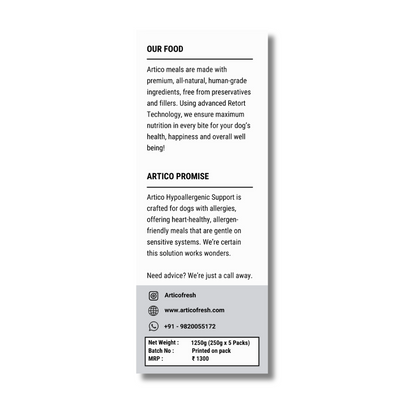 Hypoallergenic Support